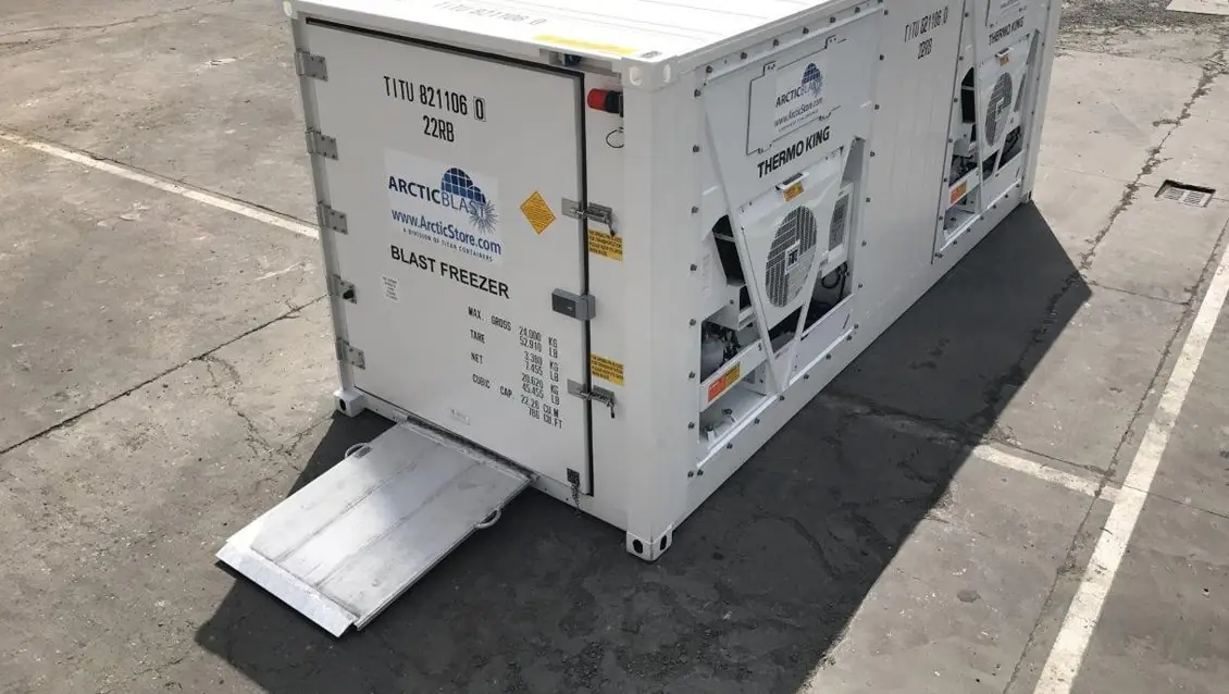 20ft ArcticBlast Rapid Chilling - Refrigerated Storage Container