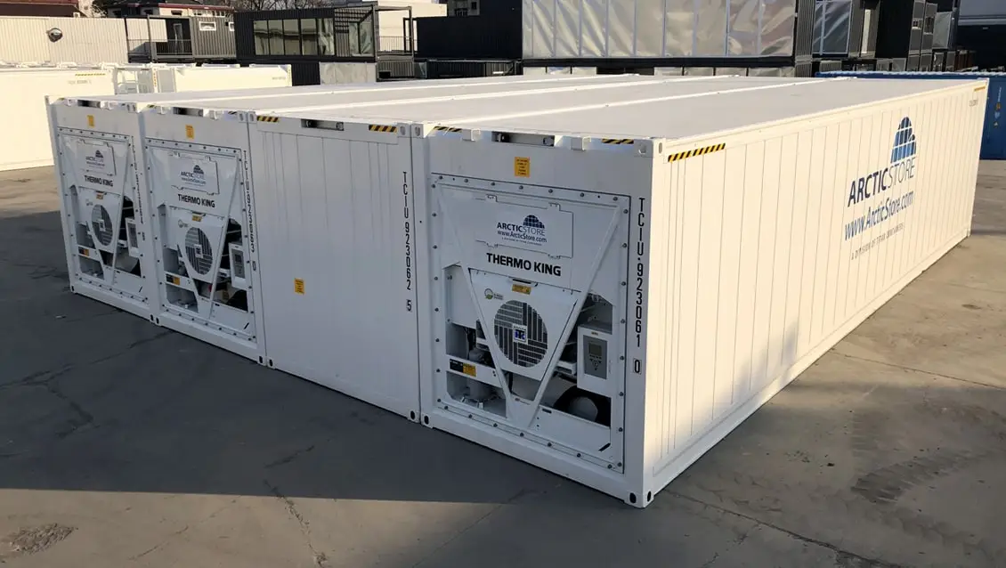 40ft Arctic SuperStore Modular Refrigerated Containers - Cold Storage Solution